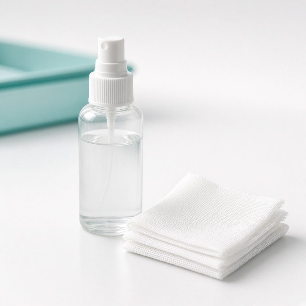 HOCl wound care spray and gauze